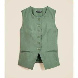 NWOT J. Crew Factory Green Vest